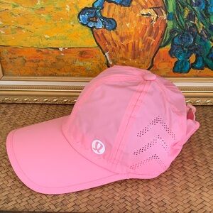 Pink Lululemon golf Cap